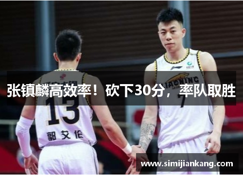 张镇麟高效率！砍下30分，率队取胜